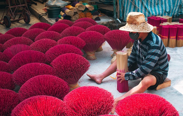traditional, vietnam, hanoi, asia, peopl