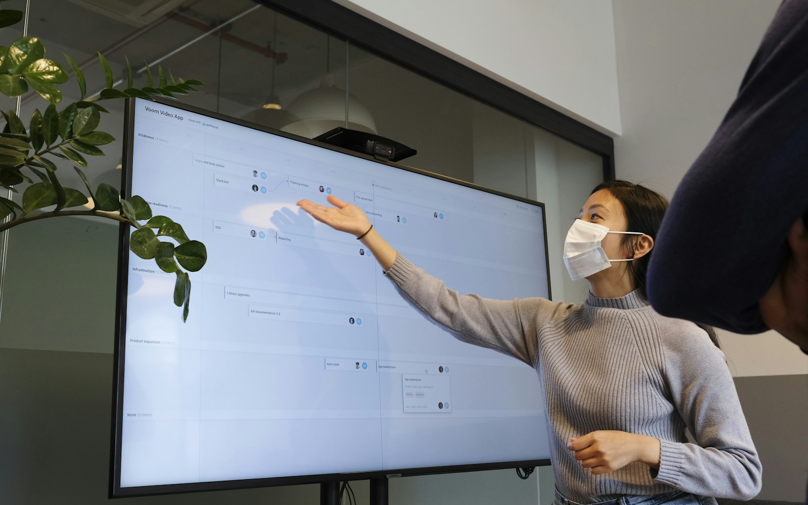 分析結果をプレゼン資料にまとめるイメージ